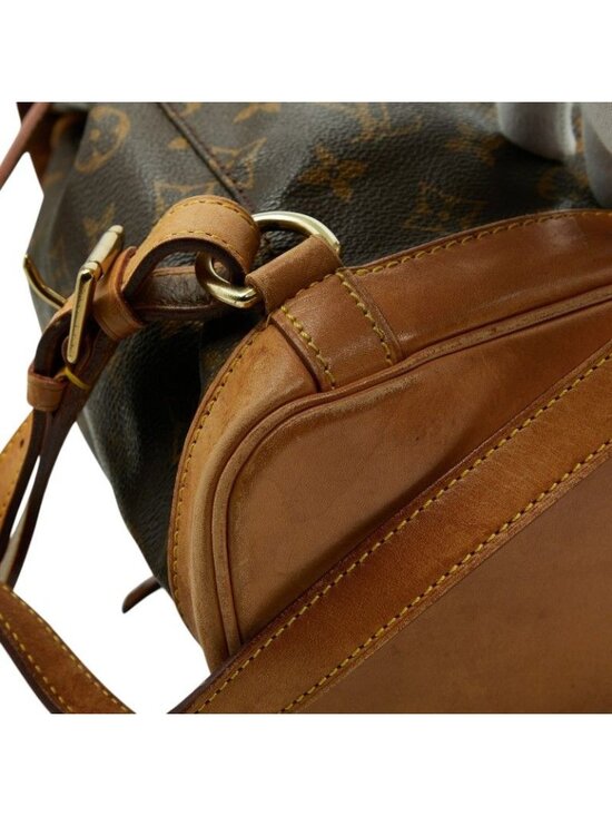 Louis Vuitton Monogram Montsouris MM Backpack Brown Leather main image 4